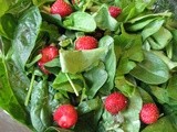 Strawberry Arugula Salad with Rosemary Vinaigrette