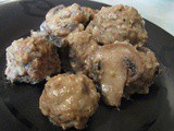 Swedish Meatballs with Mushroom Gravy