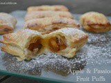 Apple & Passion Fruit Puffs #BakeoftheWeek