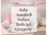 Baby Annabell Deluxe Bath Set Review & Giveaway