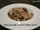 Bacon, Balsamic & Black Pudding Risotto – Organic September