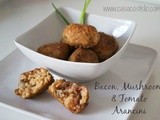 Bacon, Mushroom & Tomato Arancini – Daring Cooks January 2014