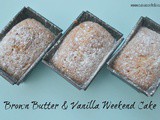 Brown Butter & Vanilla Weekend Cake – Bake of the Week