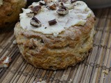 Brown Sugar, White Chocolate and Pecan Scones – Baking without Eggs