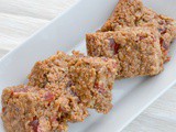 Chewy Cherry Bakewell Flapjacks