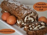 Chocolate Orange Swiss Roll