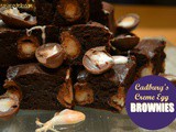 Creme Egg Brownies #Bakeoftheweek