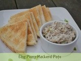 Easy Peasy Mackerel Pate – 5 Ingredients or less recipe