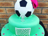 Football Cake for Girls