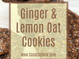 Ginger & Lemon Oat Cookies #GBBOBakeoftheWeek