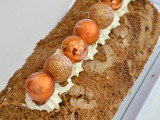 Gingerbread Roulade with Lemon Cream #BakeoftheWeek