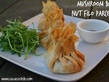 Mushroom & Nut Filo Parcels