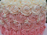 Pink Rose Birthday Cake #BakeoftheWeek