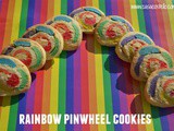 Rainbow Pinwheel Cookies