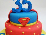 Superman Cake