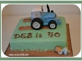 Tractor Cake & Rice Krispie Treats Tutorial