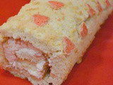 Valentines White Chocolate & Raspberry Swiss Roll – Bake of the Week