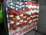 Let Your Fruit Flag Fly With a Patriotic Kabob Platter
