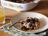 Berries and Banana Baked Oatmeal