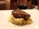 Broiled Lamb Loin Chops with Guinness Glaze