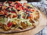 Chicken Taco Pizza