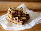 Cookie Butter Chocolate Chip Blondies