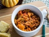 Crockpot Pumpkin Turkey Chili