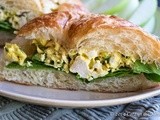 Croissant Chicken Salad Sandwich