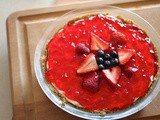 Jell-o  Red, White, and Blue Patriotic Pie