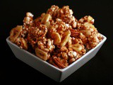 Bananas Foster Caramel Popcorn