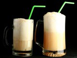 Boozy Sparkling Cider Float