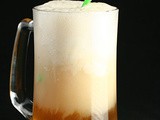 Boozy Sparkling Cider Float