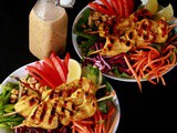 Chicken Satay Salad
