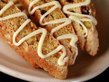 Cranberry Orange Pistachio Biscotti