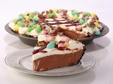 Easter No Bake Chocolate Pie