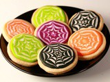 Halloween Spider Web Cookies