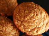 Healthier Apple Oatmeal Muffins