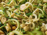 Low Carb “Singapore Mai Fan” Style Zoodles – Gluten Free