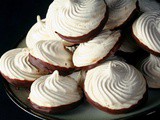 Malted Milk Meringue Cookies