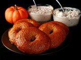 Maple Pumpkin Spice Bagels