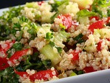 No-Tomato Quinoa Tabbouleh Recipe (Gluten-Free)