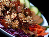 Sesame Crusted Smoked Tofu