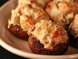 Shrimp & Artichoke Stuffed Mushrooms