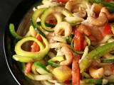 Spicy Tropical Chicken Zoodles