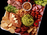 Super Bowl Charcuterie Board