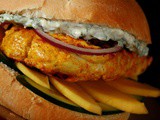 Tandoori Spiced Chicken Burger