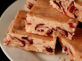 Traditional Orange Cranberry Fudge