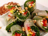 Vegetarian Salad Rolls