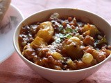 Aloo tamatar (Potato with tomato curry) recipe