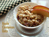 Apple cinnamon oats recipe – How to make apple cinnamon oats recipe – Healthy breakfast recipes